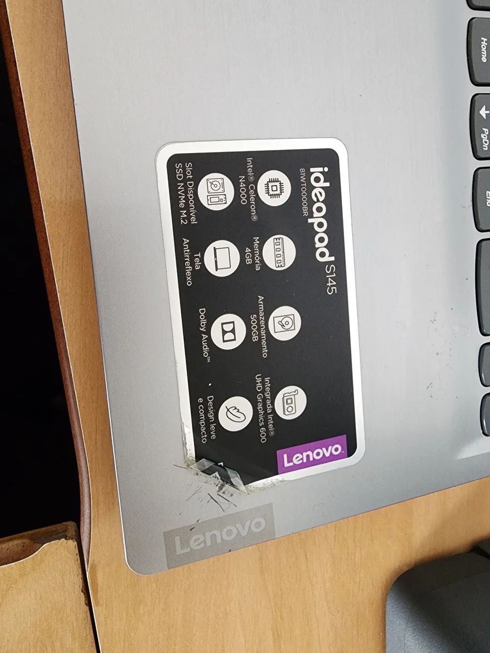 Notebook Lenovo Ideapad S145 Windows 11 - Foto 2