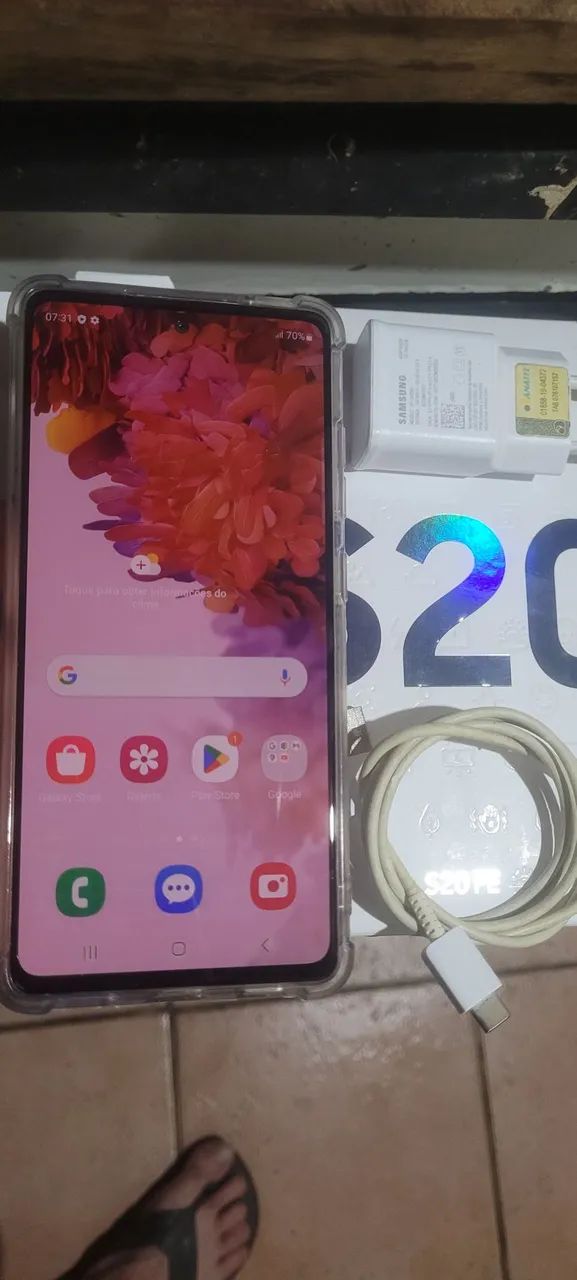 S20 FE 128/6GB ZERO/ IMPECÁVEL