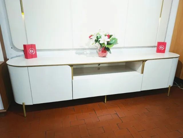 Bancada p/ TV até 80" Areta 100%MDF.