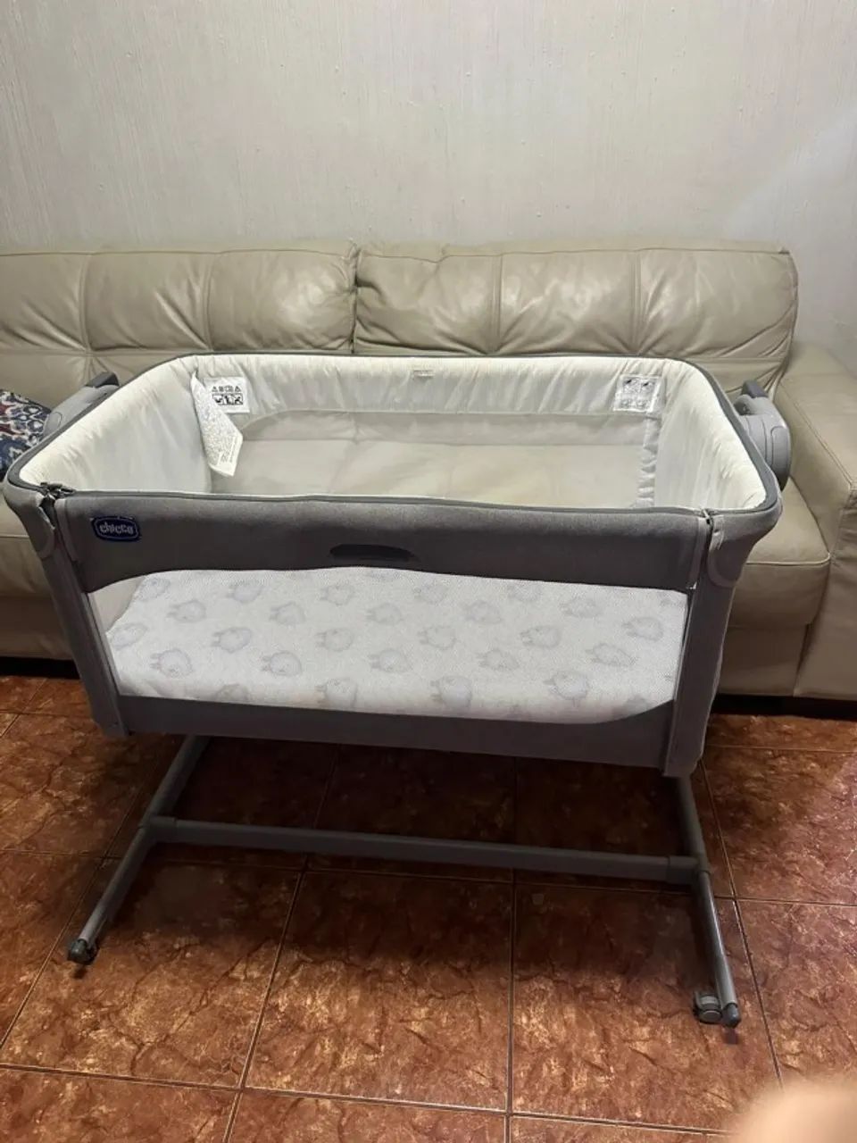 Berço Next2Me Magic Evo Co-Sleeping com Balanço 0-9kg Chicco - Foto 2