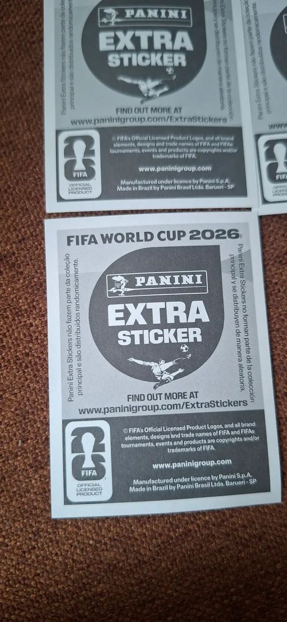 Figurinhas Legends Originais Copa 2026 - Foto 3