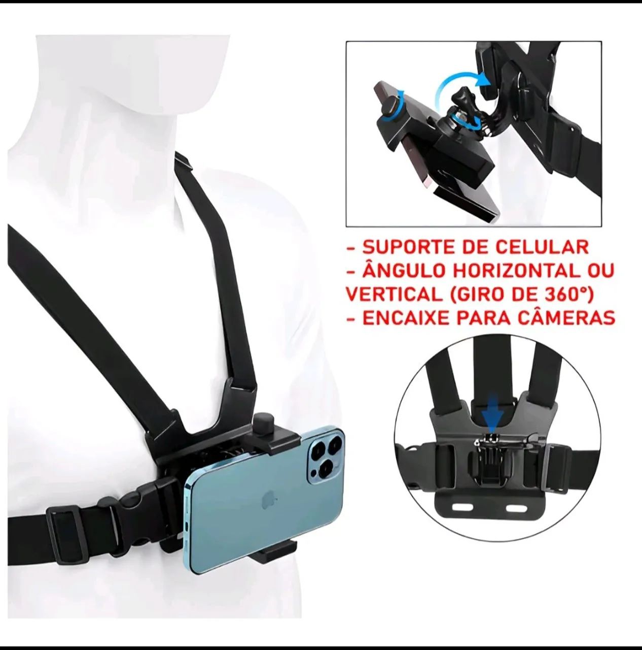 Colete suporte para celular. - Foto 4