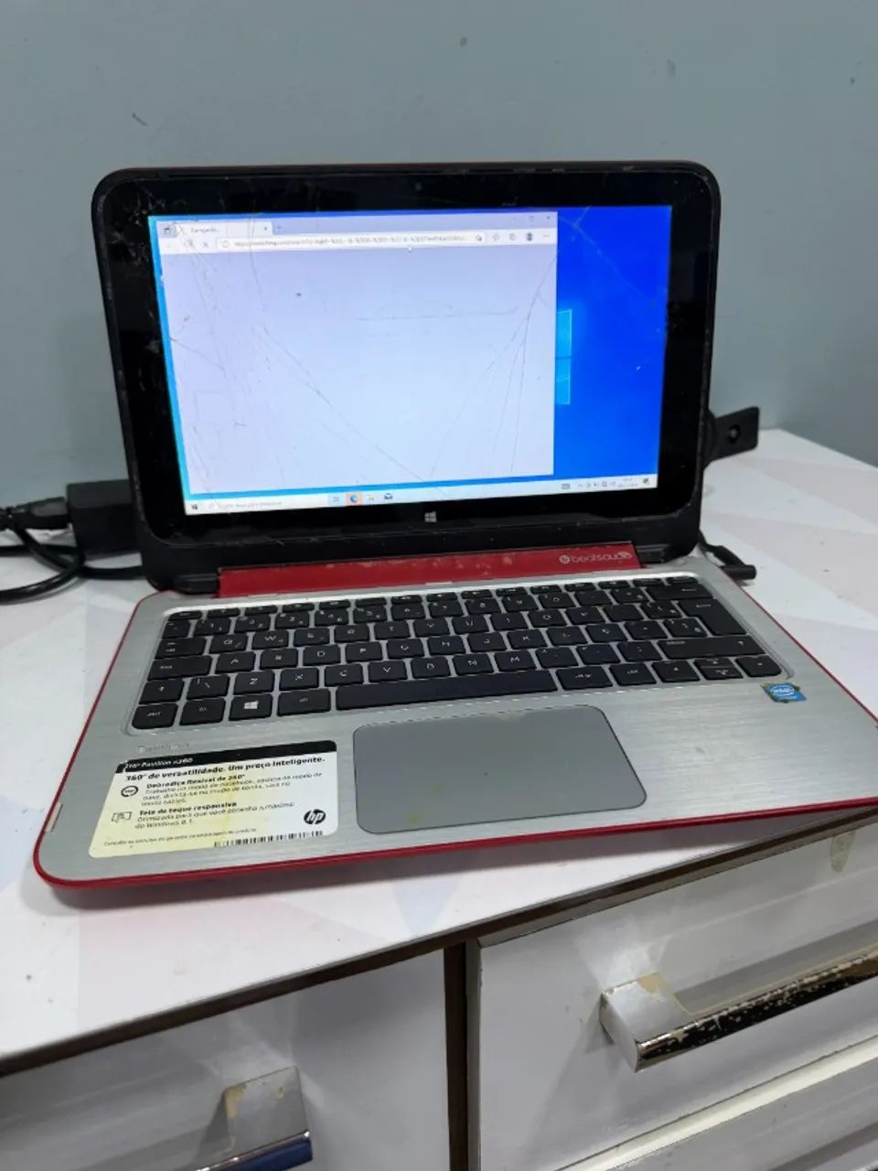 Notebook HP Pavilion x360 4GB RAM Intel Celeron HD 160GB   - Foto 2