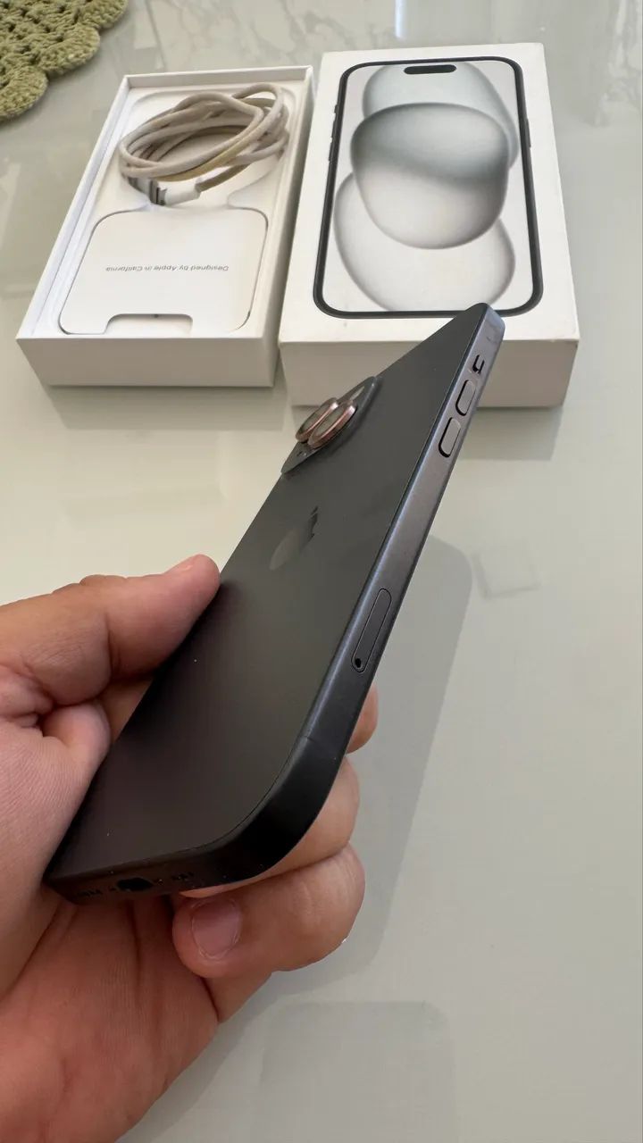 Iphone 15 128gb NA GARANTIA APPLE sem detalhes - Foto 5