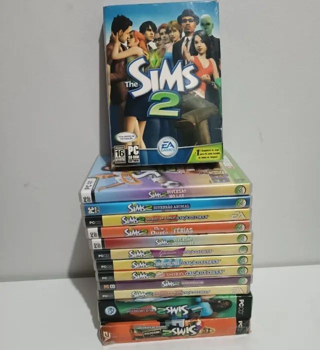 sims オペレーション　27センチ The Sims 2 coleção original para PC - Jogos de Vídeo Game - Dona