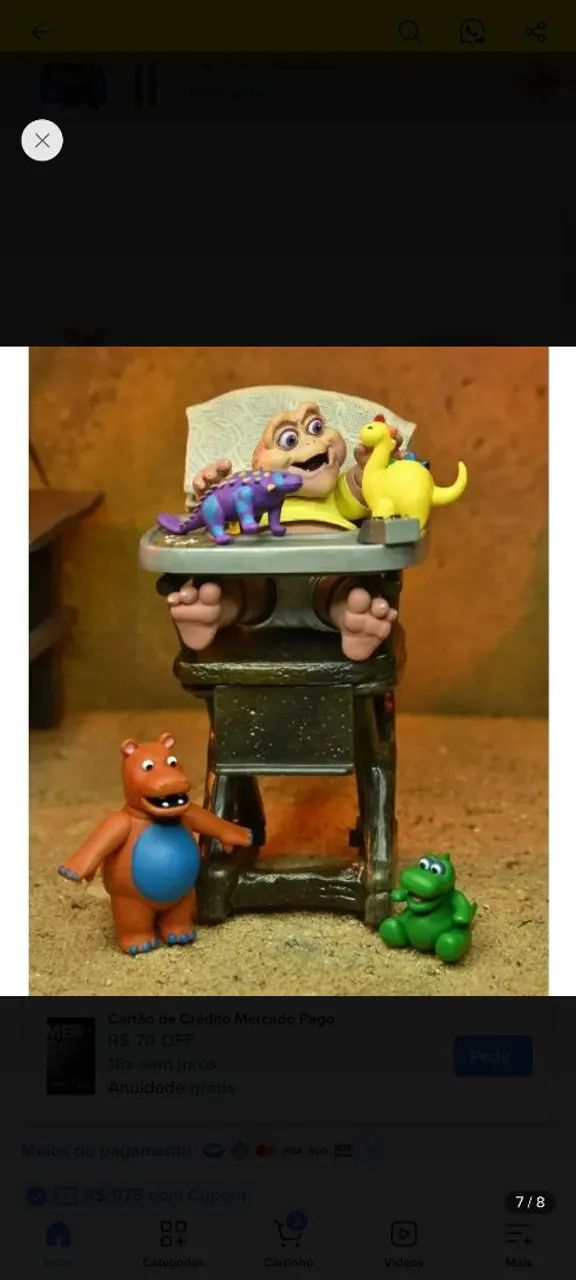 Baby dinossauro neca  - Foto 3