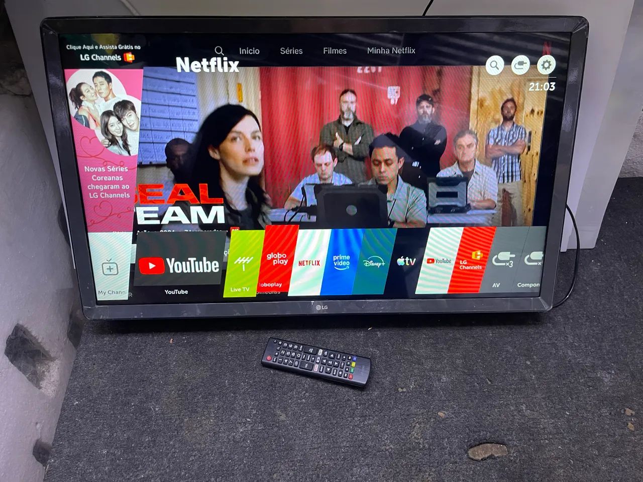 TV smart LG 32 polegadas com Bluetooth super bem conservado leia a descrição