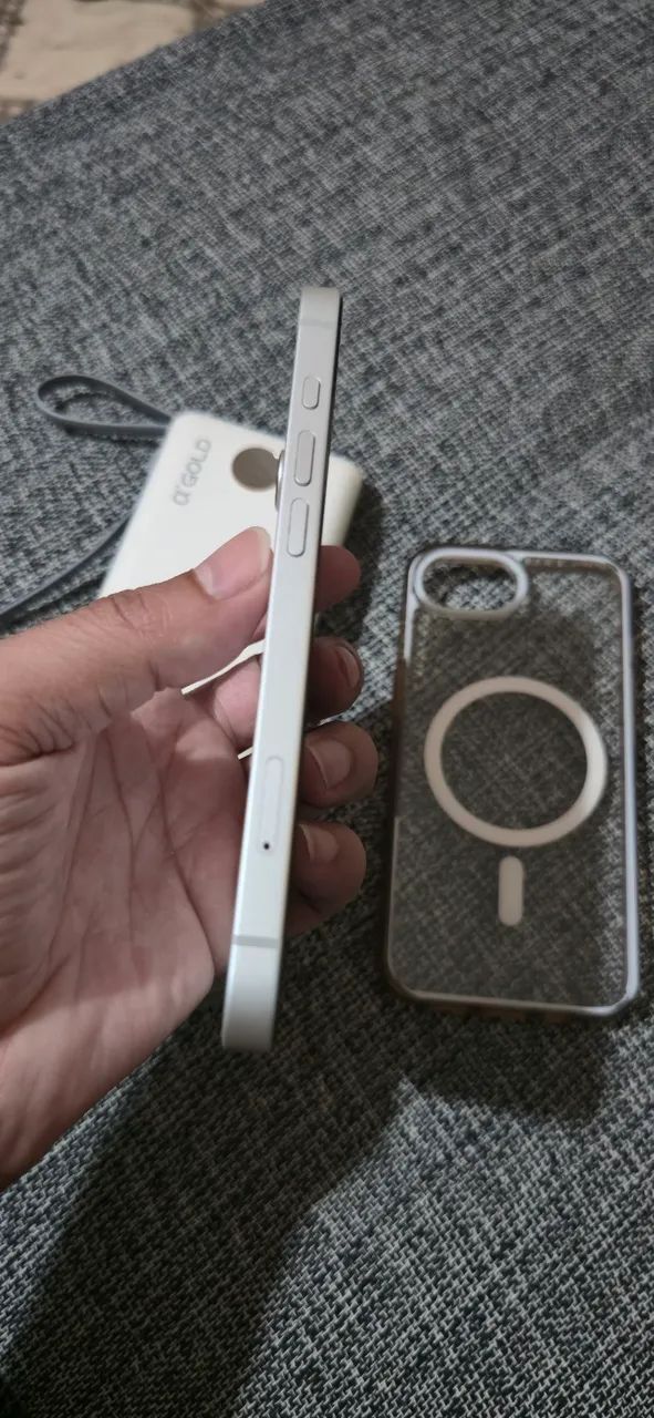 Iphone 16e Branco 16e impecável !!! - Foto 3