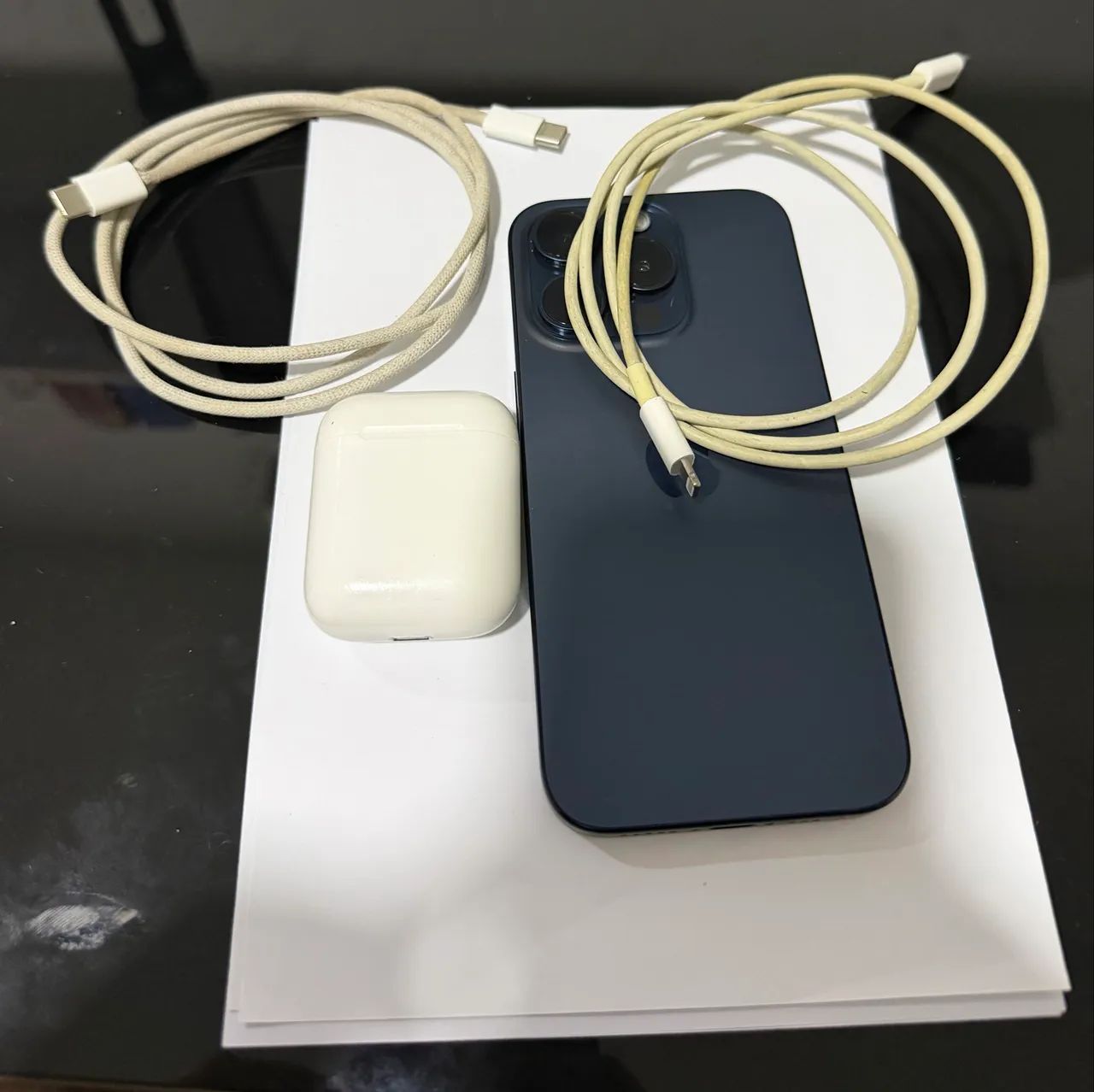 IPHONE 15 PRO + AirPods 2° Geração  - Foto 3