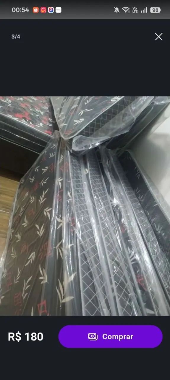 COLCHÃO DE SOLTEIRO D23 DIRETO DA FÁBRICA  - Foto 2
