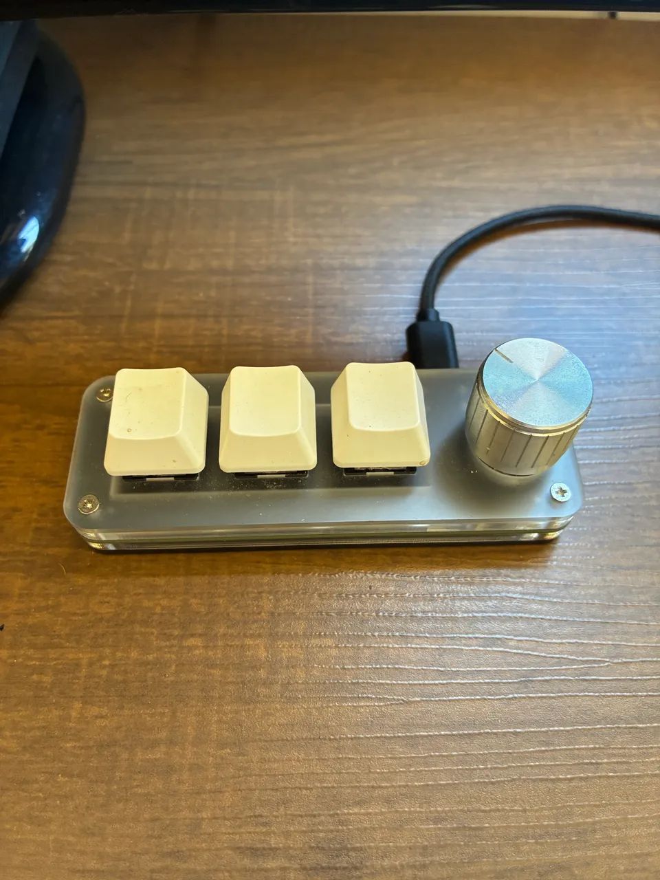 Mini teclado macro branco - Foto 2