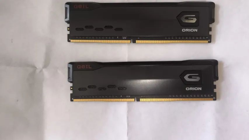 Kit Memória DDR4 Geil Orion, 16gb 2x8GB, 3200MHz, Gray, GAOG48GB3200C16BSC - Foto 2