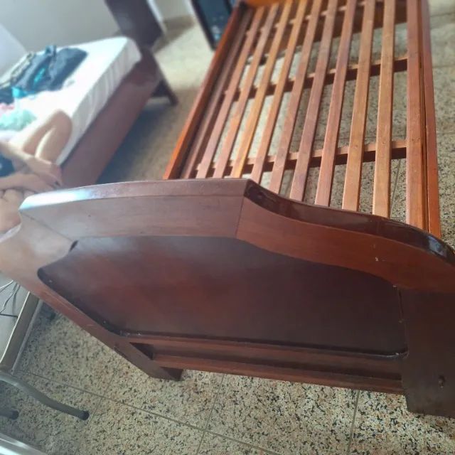 Cama de solteiro em Madeira  - Foto 2