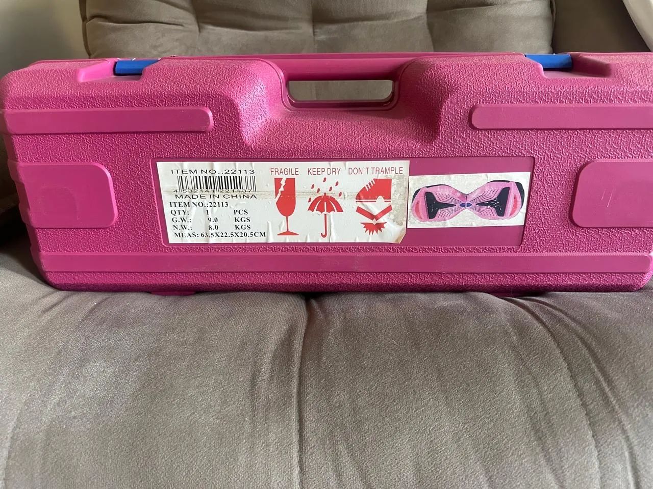 Skate elétrico hoverboard rosa - Foto 5