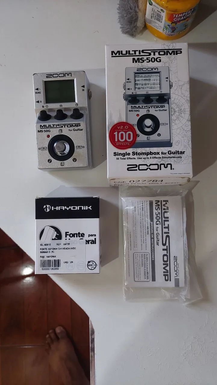 Pedaleira Zoom MS50G ZERADA