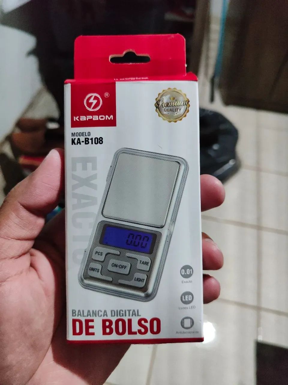 Balança de bolso