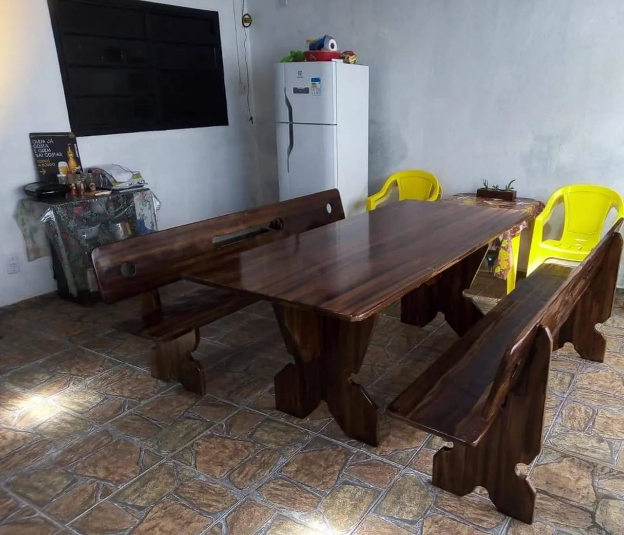 Mesa pedra de ardósia pintada a partir de 590,00  - Foto 4
