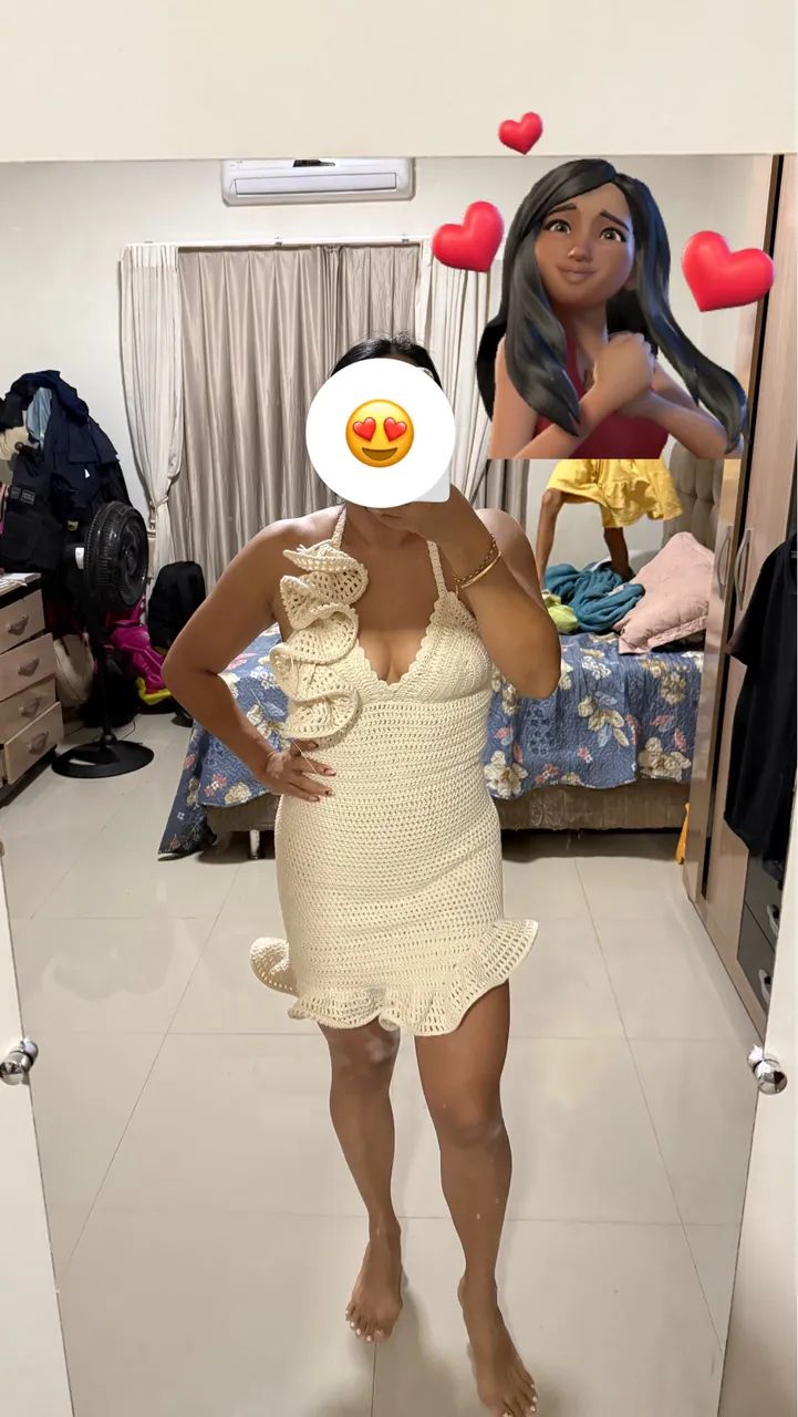 Vestido de Crochê 