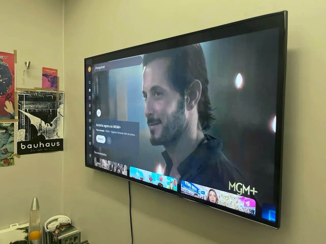 Samsung Smart TV LED, quarenta e oito polegadas Full HD UN48H5500.