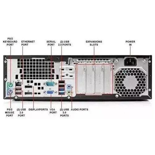 Computador Hp Prodesk 600 G1 Core I5-4590 16gb Ram Ssd 120gb