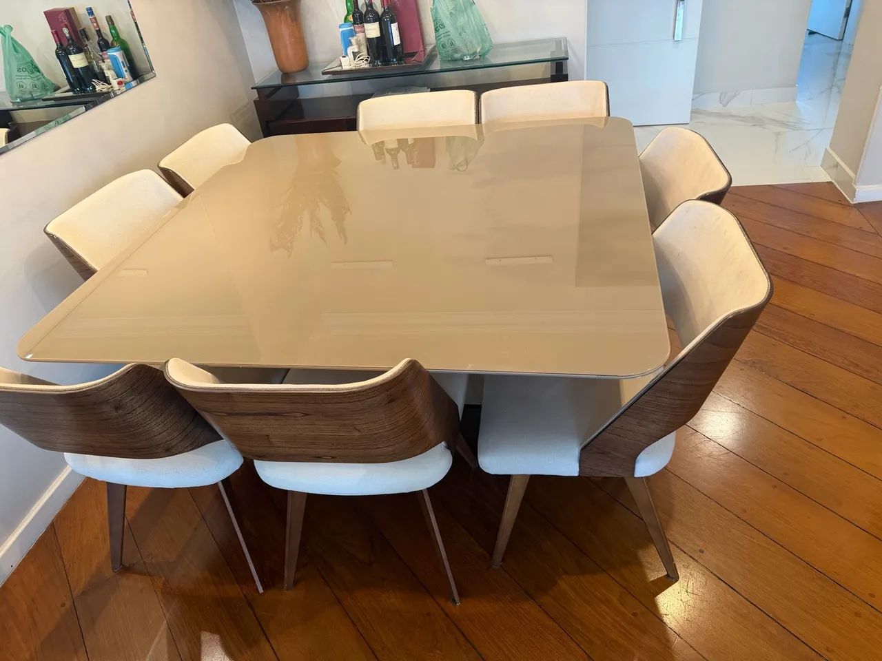 Mesa com 8 cadeiras  - Foto 2