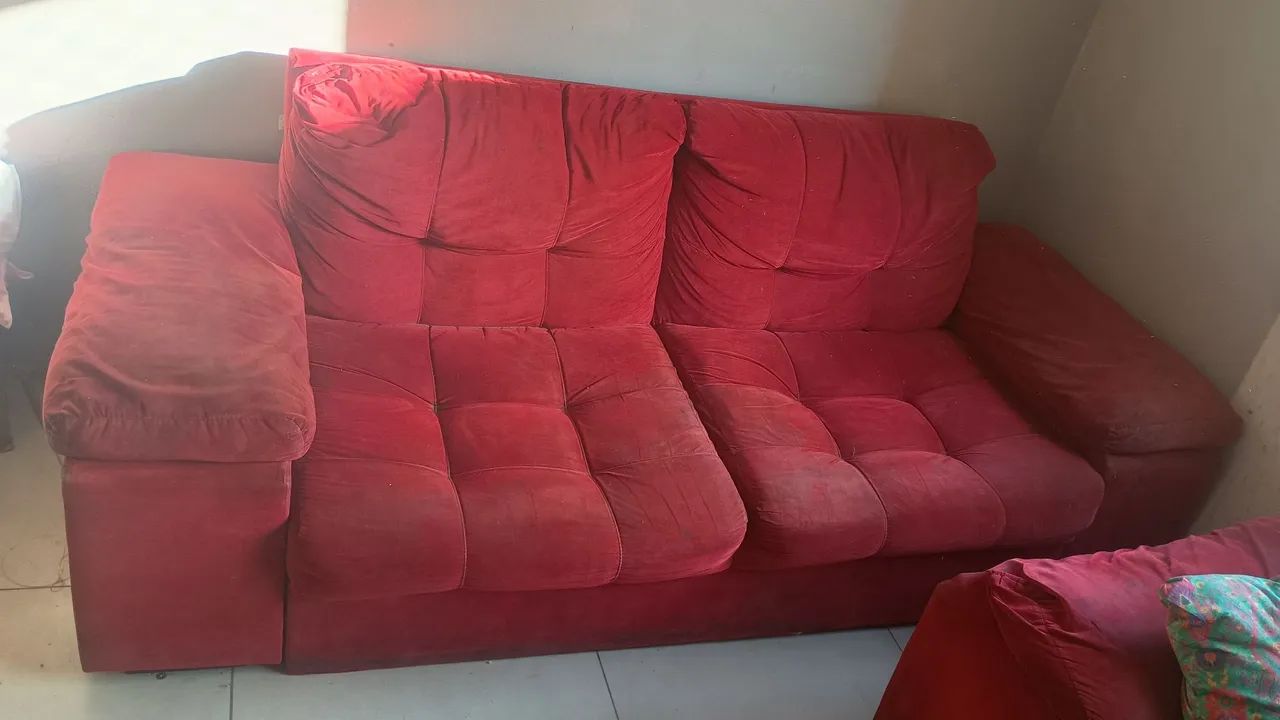 Sofá vermelho  - Foto 2
