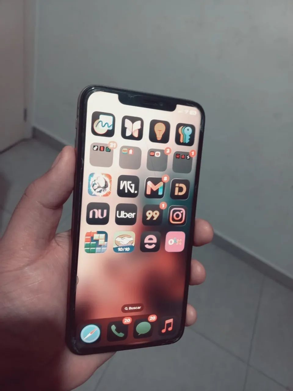IPHONE XS MAX, 100% saude da bateria zero - Foto 2