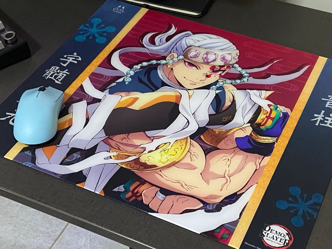 Mouse pad de vidro - Demon Slayer - Foto 2