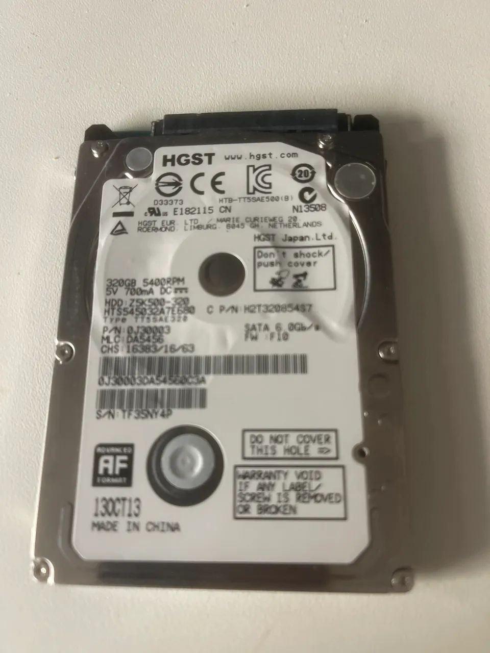Hd 320GB HGST - Armazenamento - Nova Suiça, Goiânia 1476093460 | OLX