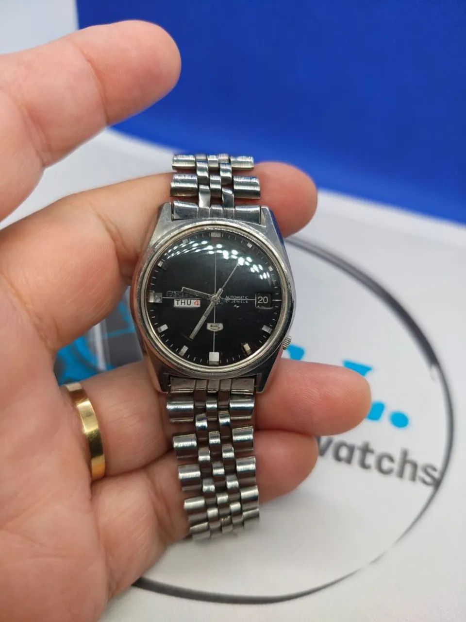 RELOGIO SEIKO 6119 2 janelas - Foto 2