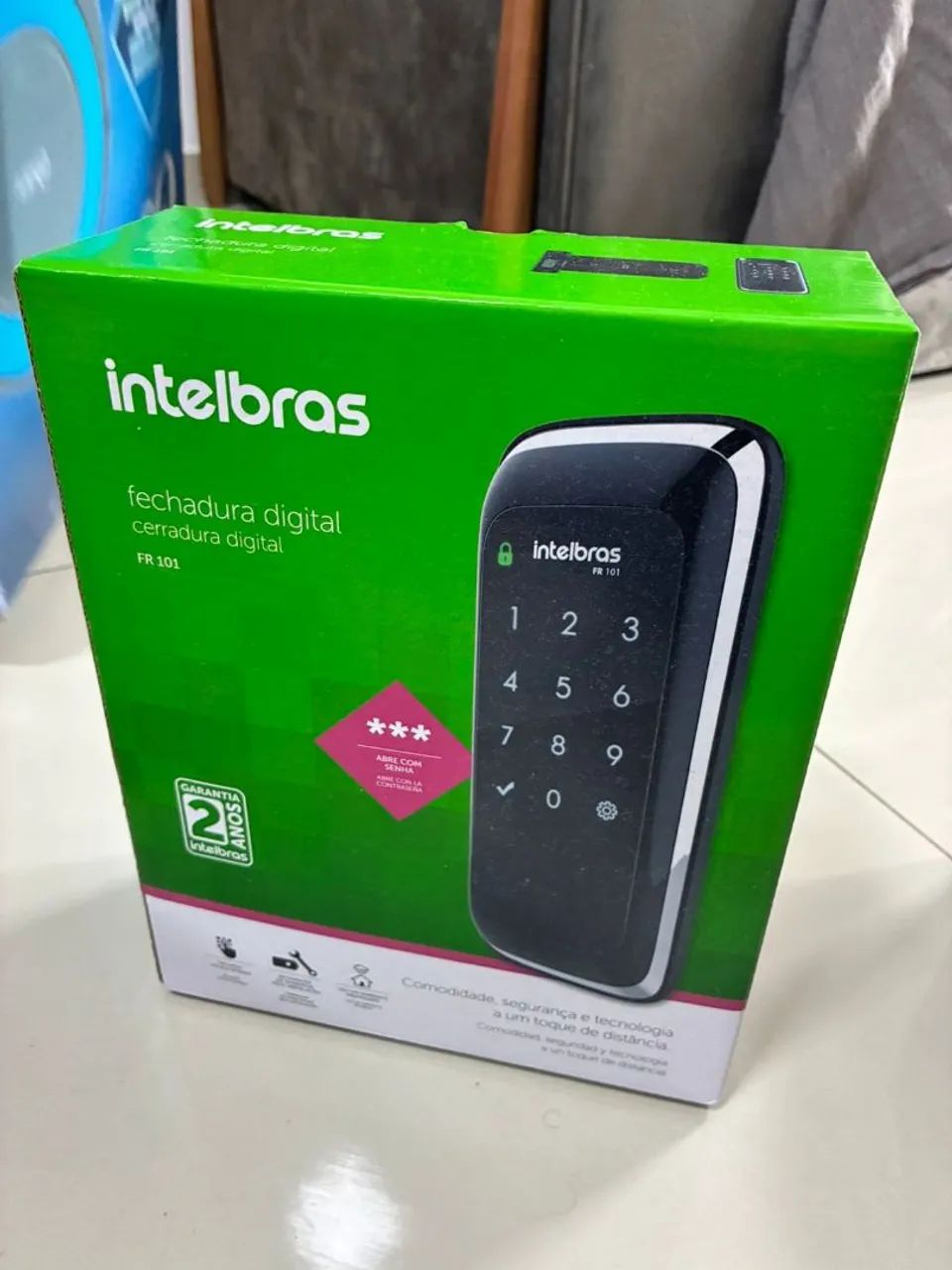 Intelbras fechadura digital