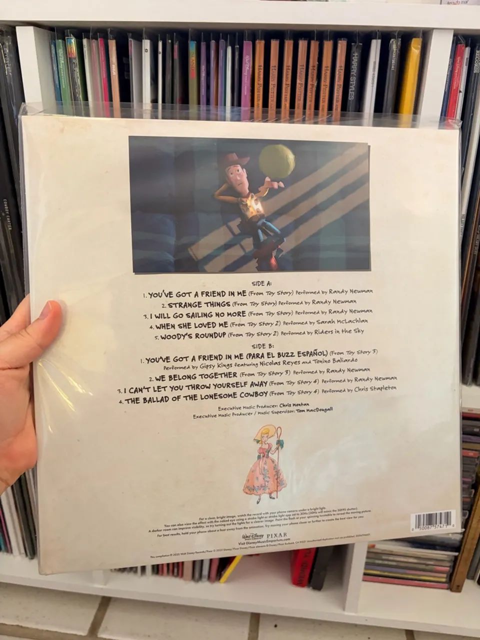 Toy Story Zoetrope Edição 30 anos Trilha Sonora Filme Disco de