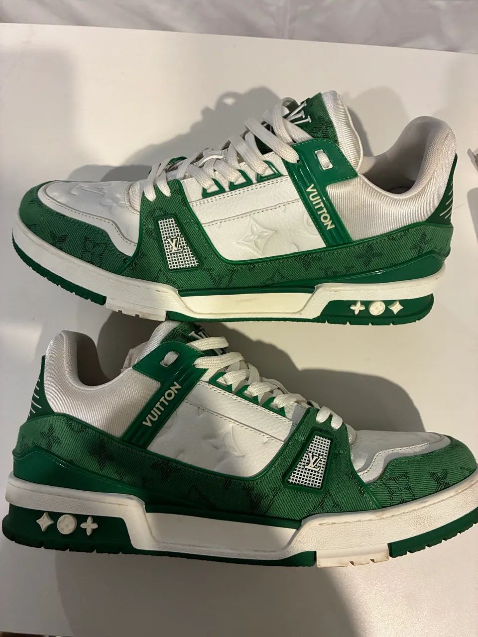 Tênis Louis Vuitton Premiun Top1 usado. Ótima oportunidade!!