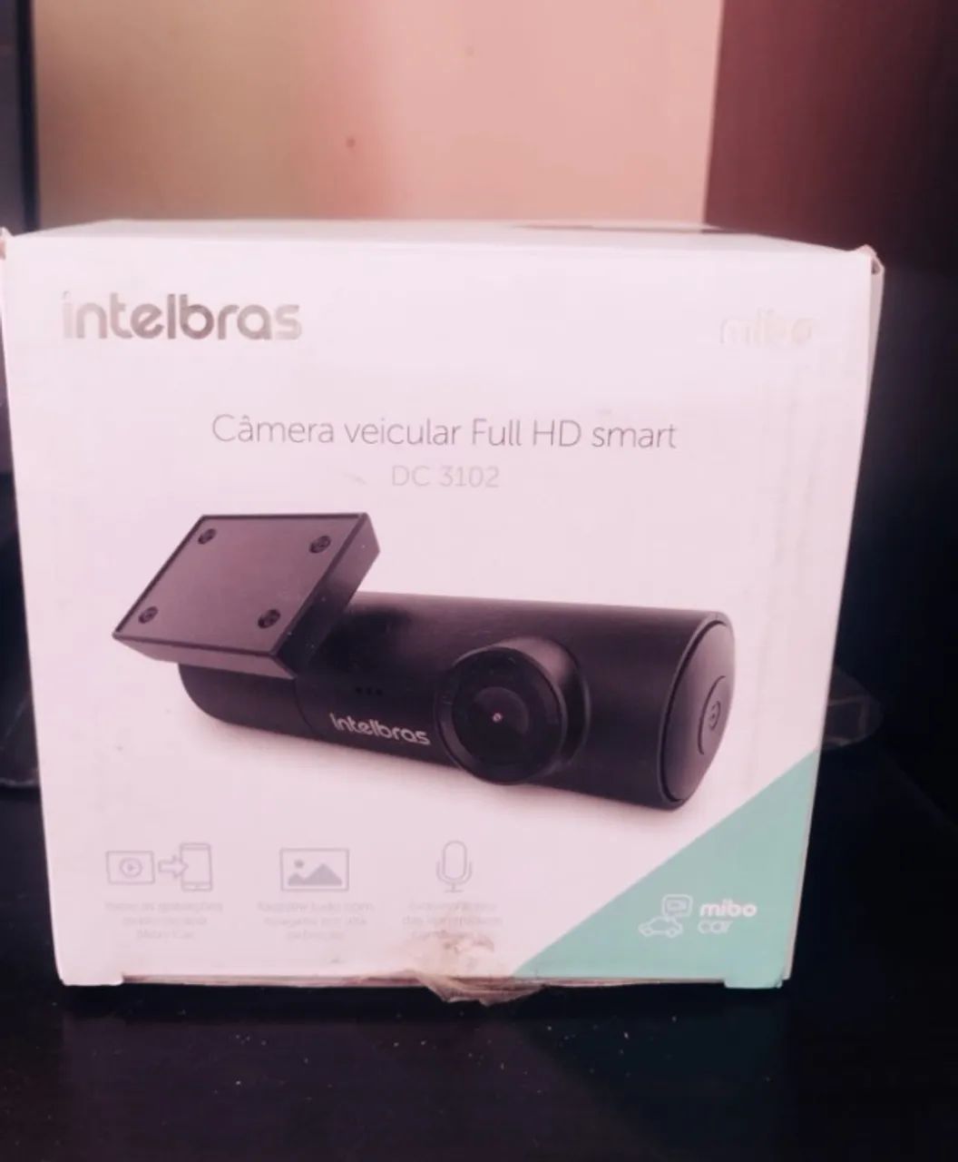 Câmera veicular Full Hd DC 3102 Intelbras