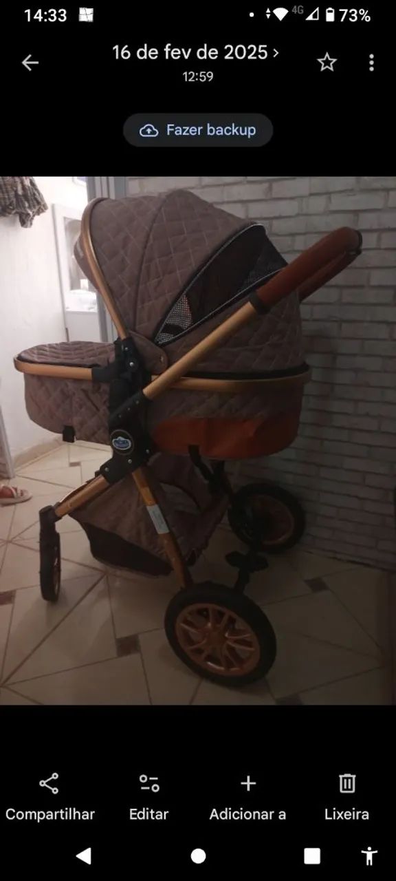 Vendo carrinho de bebê Moisés 