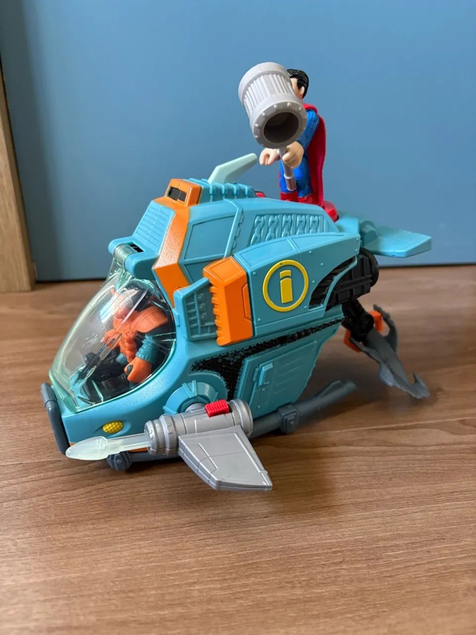 Nave Imaginext e super-homem Imaginext  - Foto 3