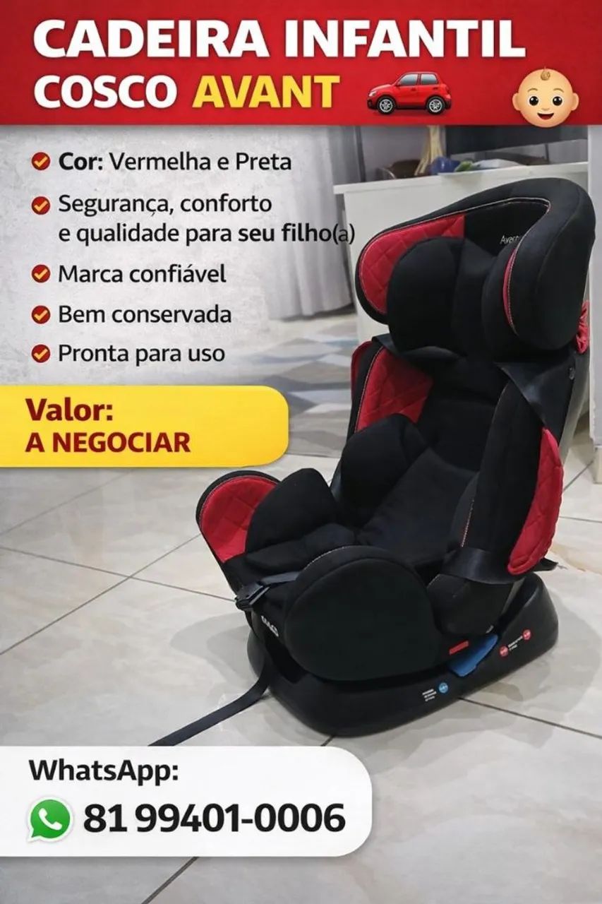 Cadeirinha infantil 