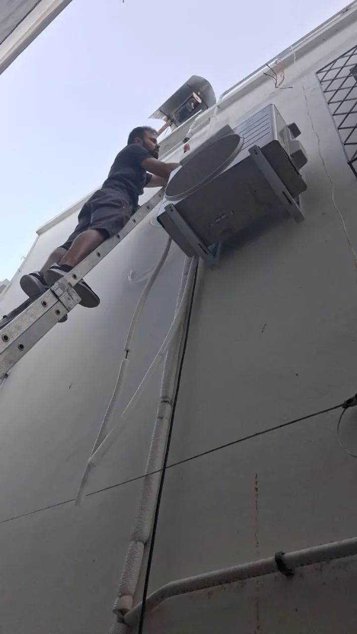 Instalação ar-condicionado 
