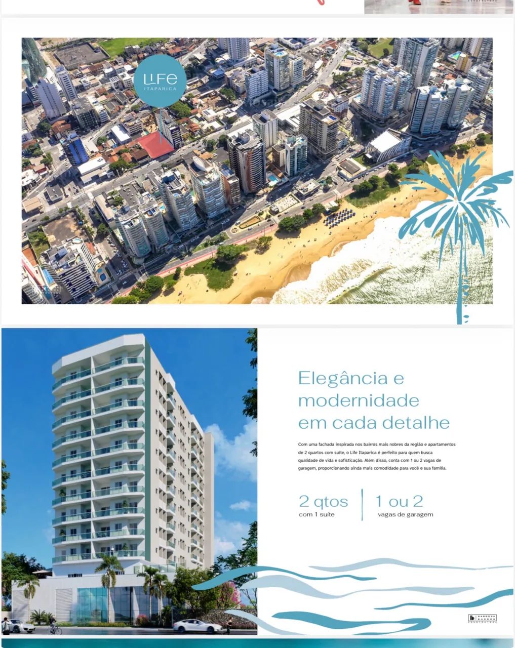 Apartamento 2 quartos novo Edifício Life Itaparica - Praia de Itaparica   - Foto 2