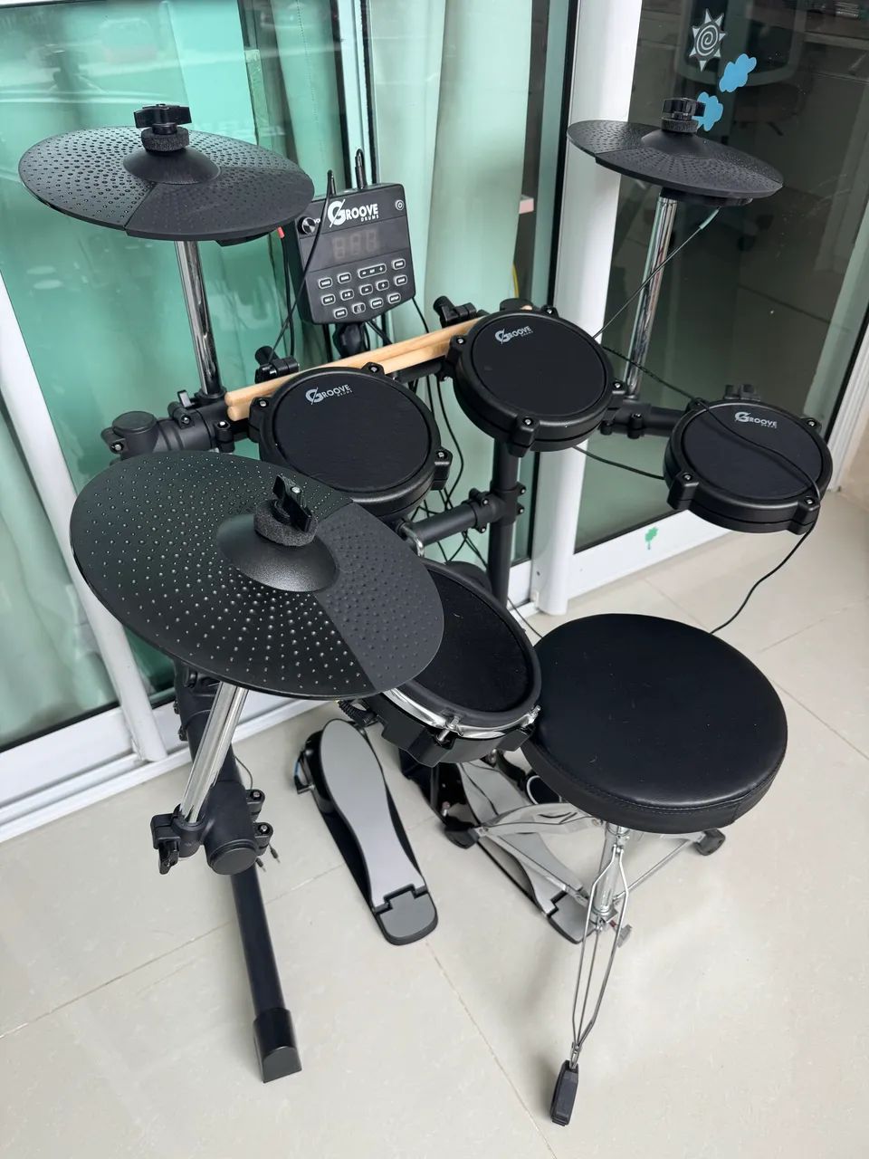 Bateria Eletrônica Completa - Foto 3