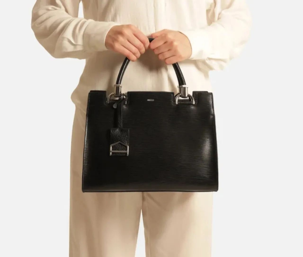 Bolsa couro arezzo - Foto 4