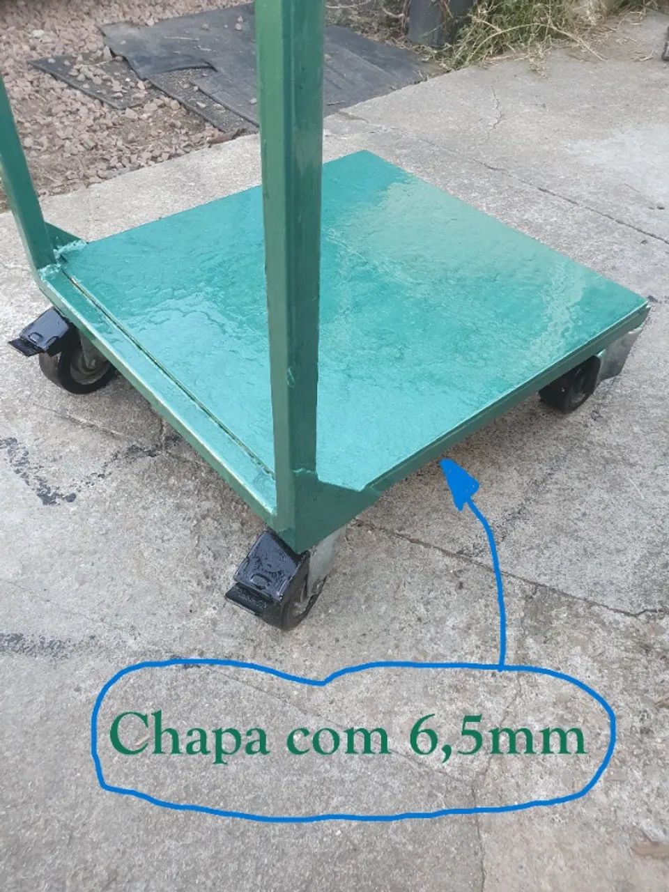 Carrinho plataforma para oficina - Foto 3