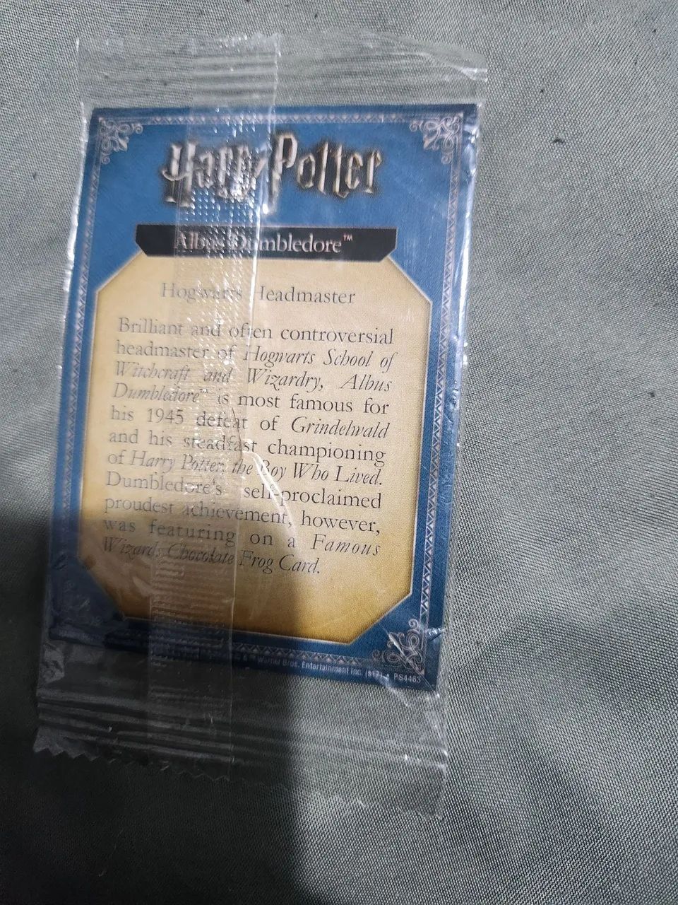carta harry potter alvo dumbledore  - Foto 2