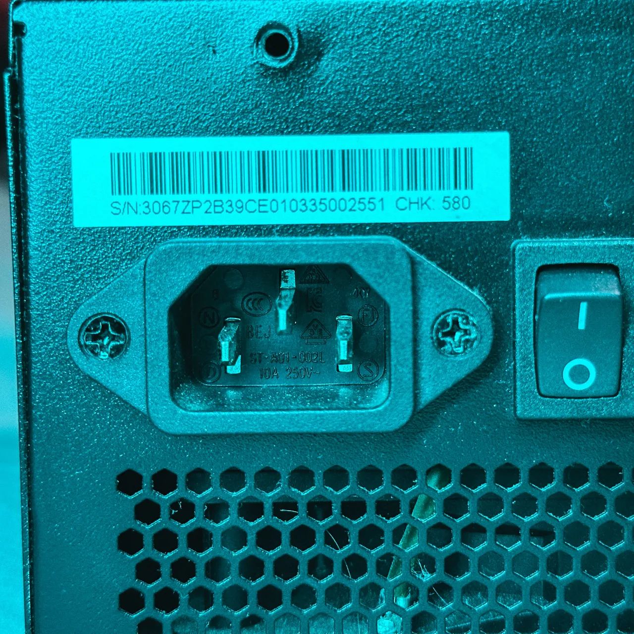 Fonte de computador / MSI mag 650w - Foto 4