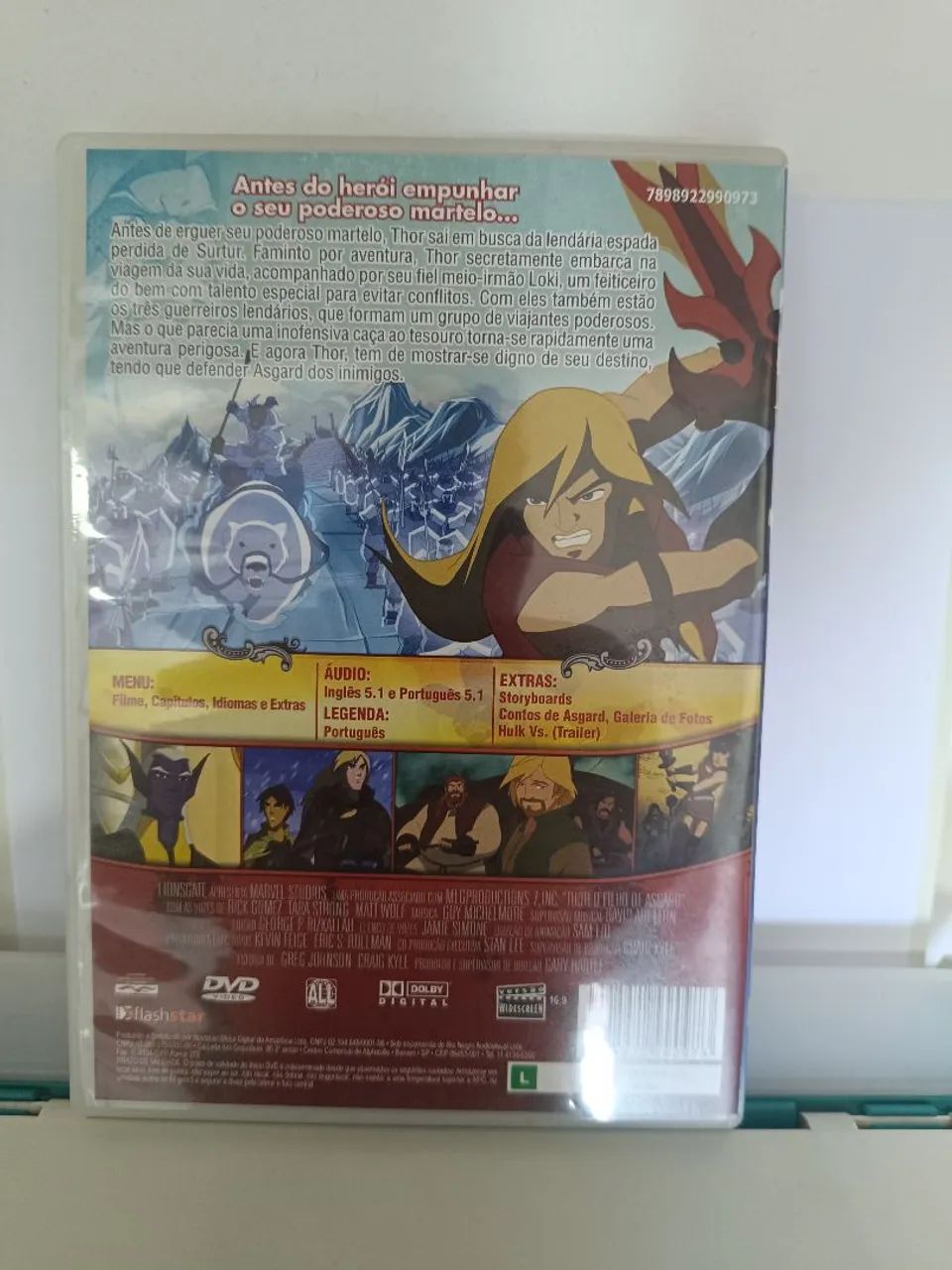DVD Thor - O Filho De Asgard<br> - Foto 2