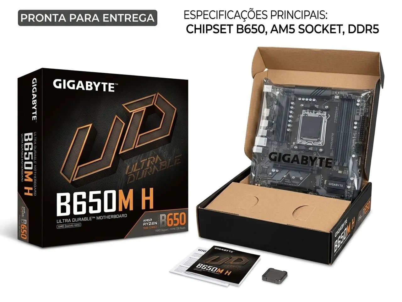 Placa mae b650m gigabyte 
