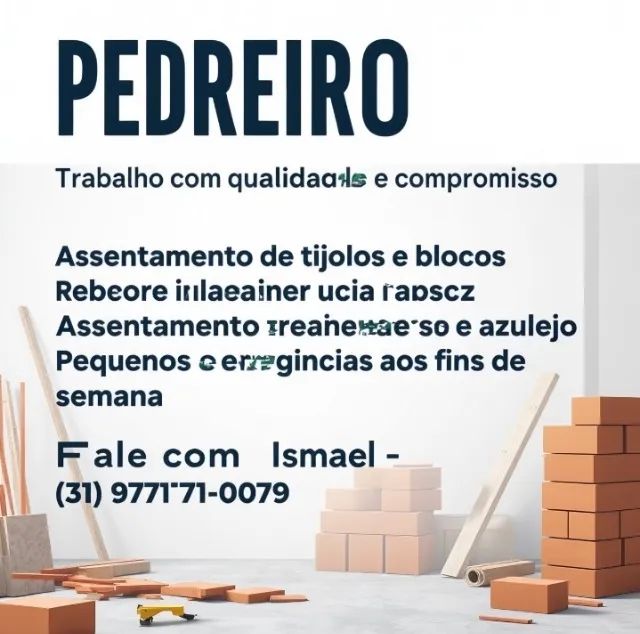Serviços e manutenção 