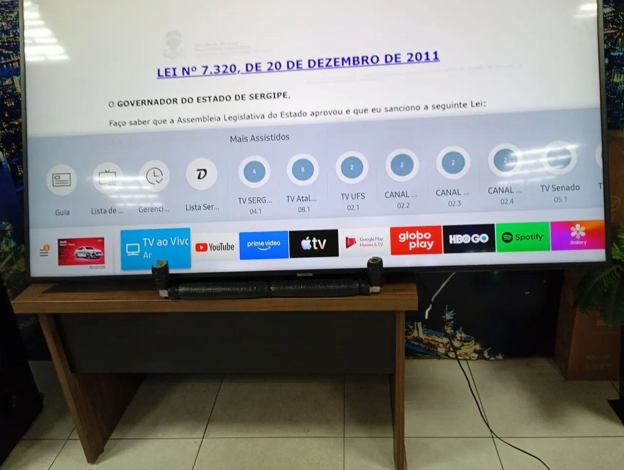 TV Samsung 75 polegadas  - Foto 2