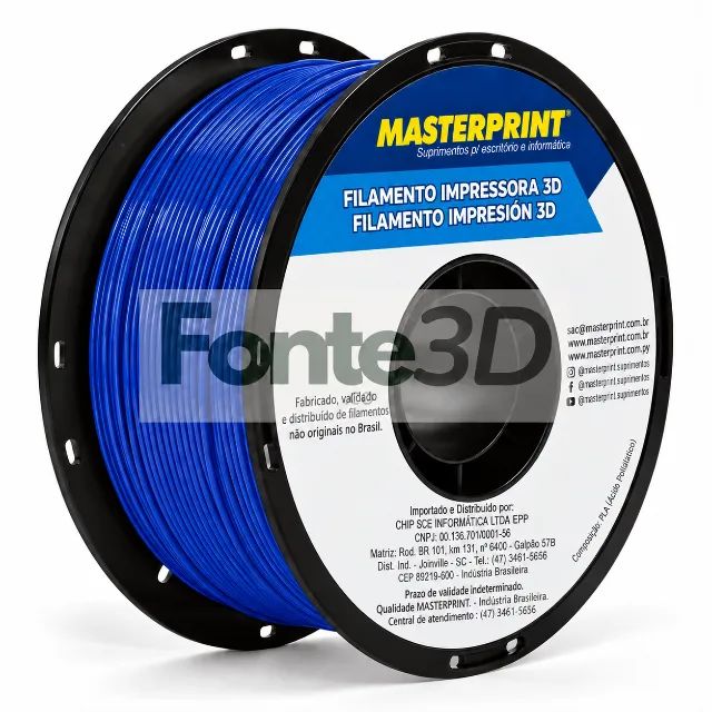 Filamento Petg Azul - 1 Kg Masterprint - Foto 4