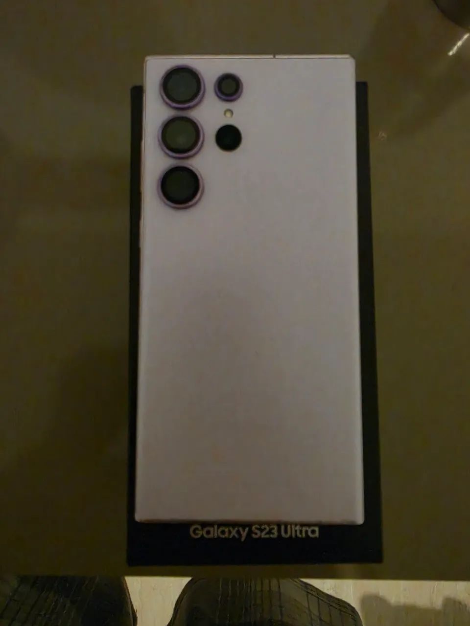 S23 ultra 256 com linhas caixa e nota fiscal - Foto 2